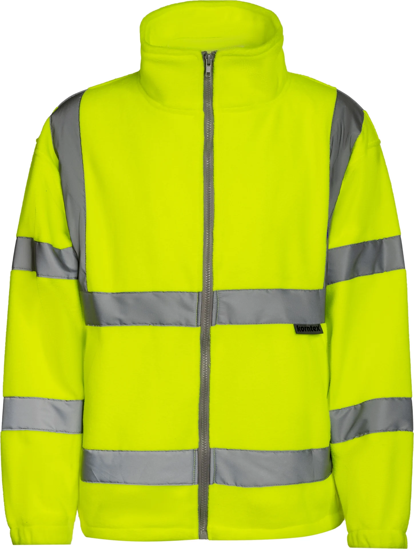 korntex-kxfj-hi-vis-safety-fleece-jacket-bergen-signalyellow-front-3 Korntex Hi-Vis Safety Fleece-Jacket Bergen