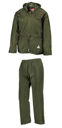 Result Waterproof Jacket & Trouser Set Result Waterproof Jacket & Trouser Set