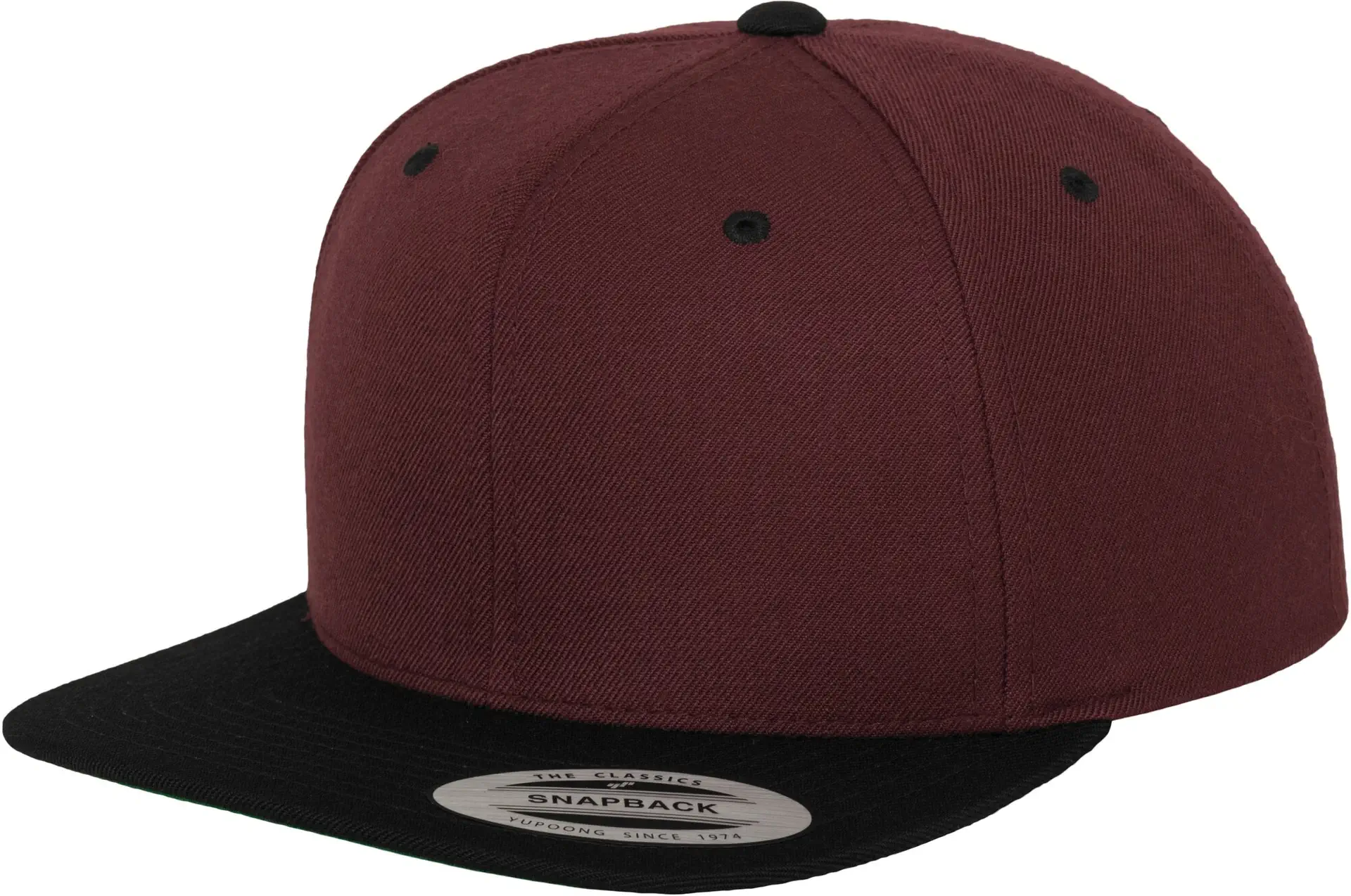 maroon/black
