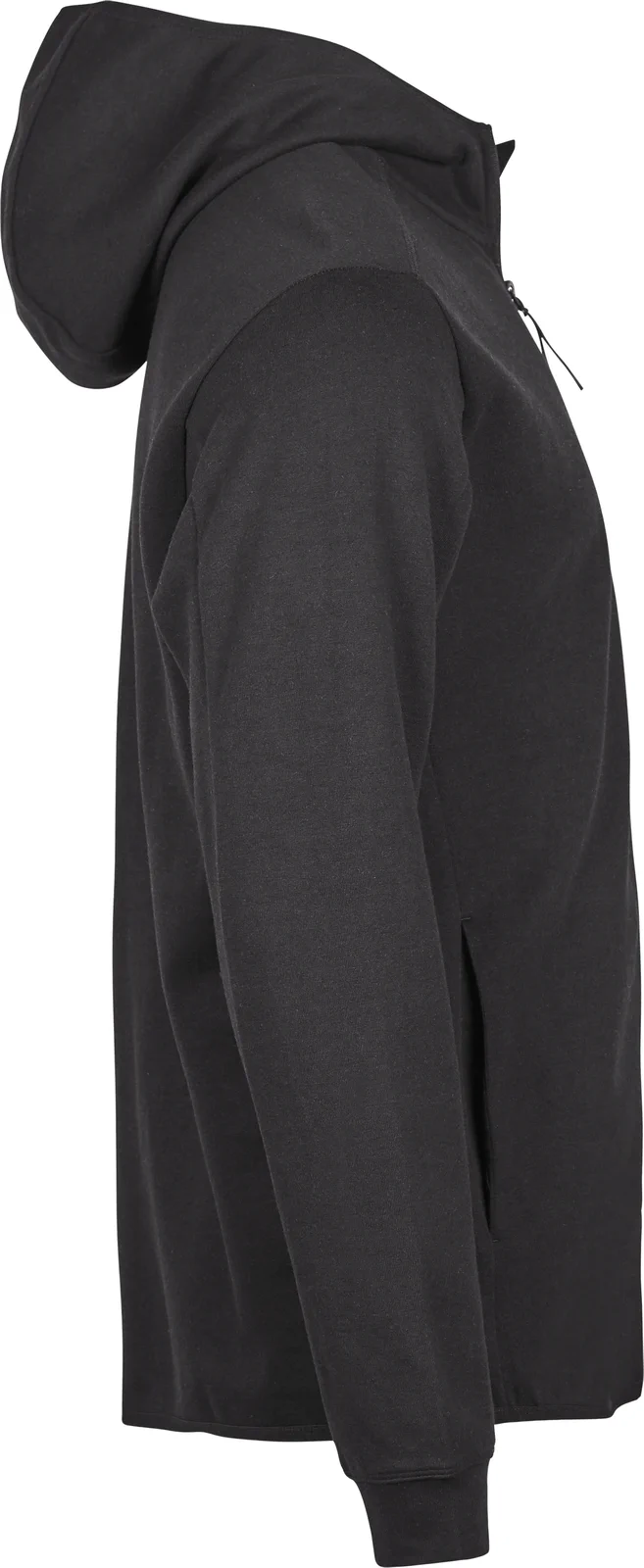 tee-jays-5706-athletic-hooded-full-zip-sweatshirt-black-right-4 Tee Jays Athletic Hooded Full Zip Sweat