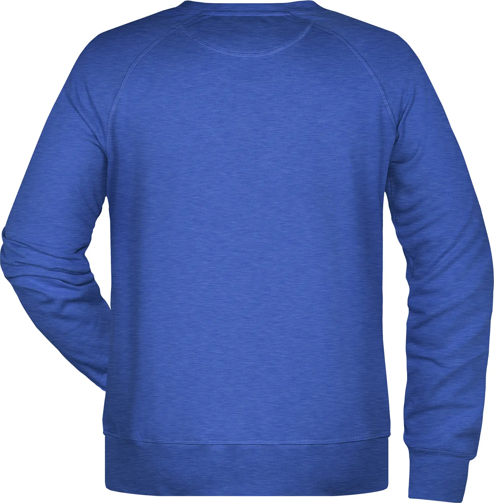 JN8022-mens-sweatshirt-royalheather-back-5 James & Nicholson Men`s Sweat