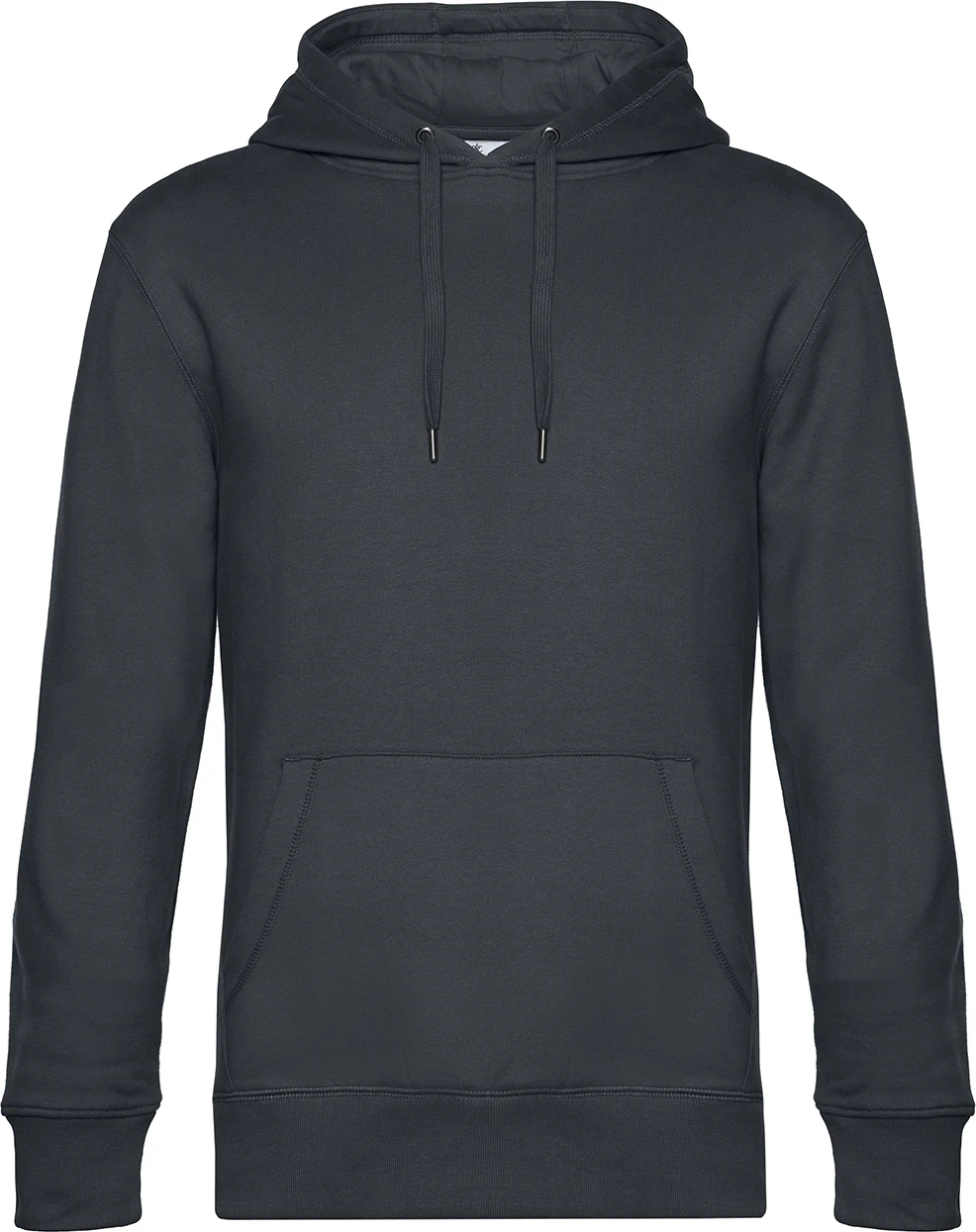 BC-WU02K-KING-hooded-asphalt-0 B&C King Hooded Sweat