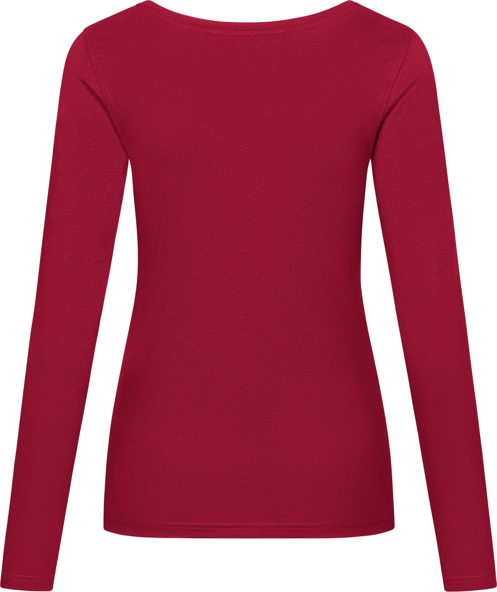 promodoro-4095-womens-t-shirt-long-sleeve-granat-back-6 Promodoro EXCD Women's T-Shirt Longsleeve
