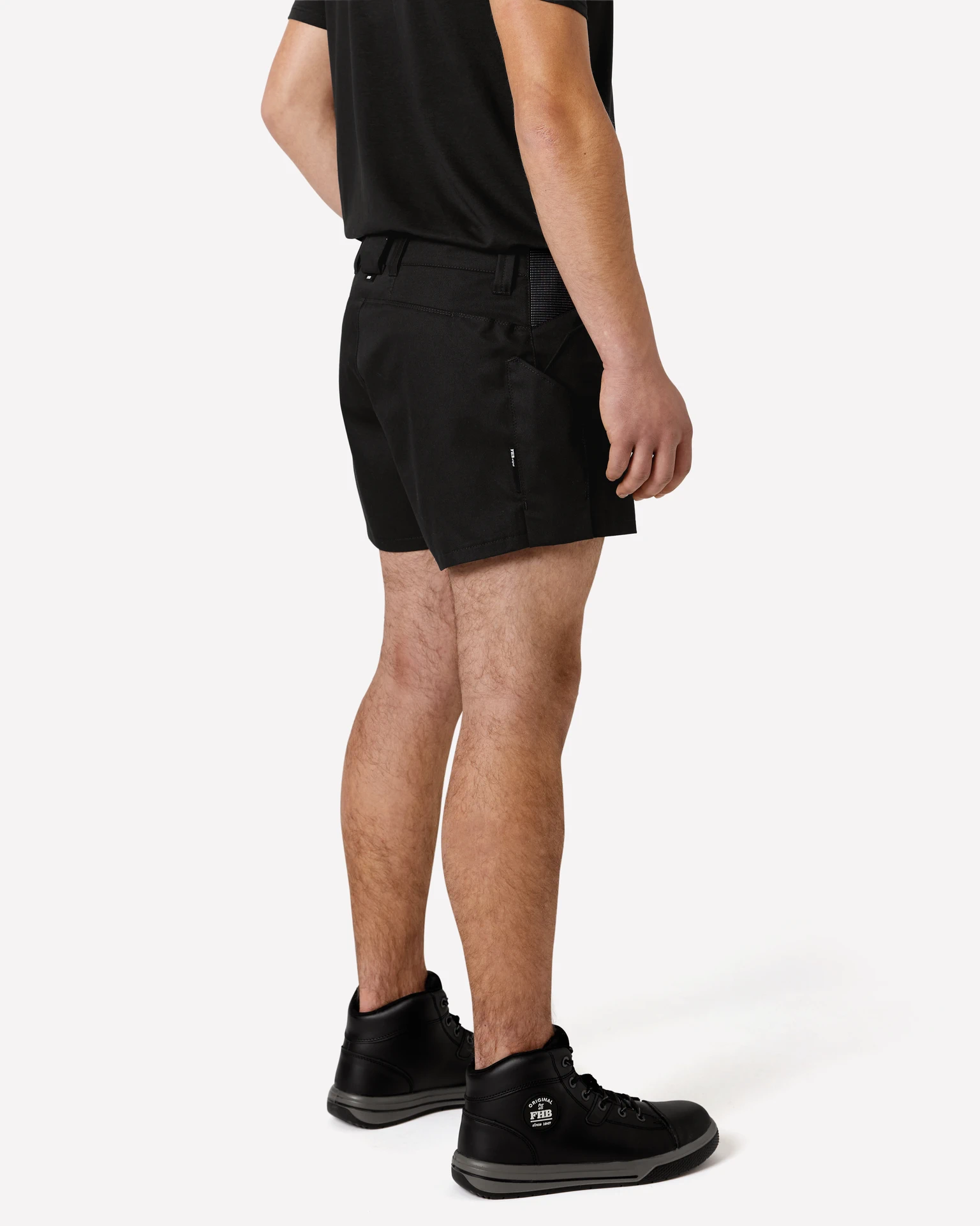 FHB-125050-jesko-arbeits-shorts-extra-kurz-schwarz-model-2 FHB Arbeits-Shorts JESKO extra kurz