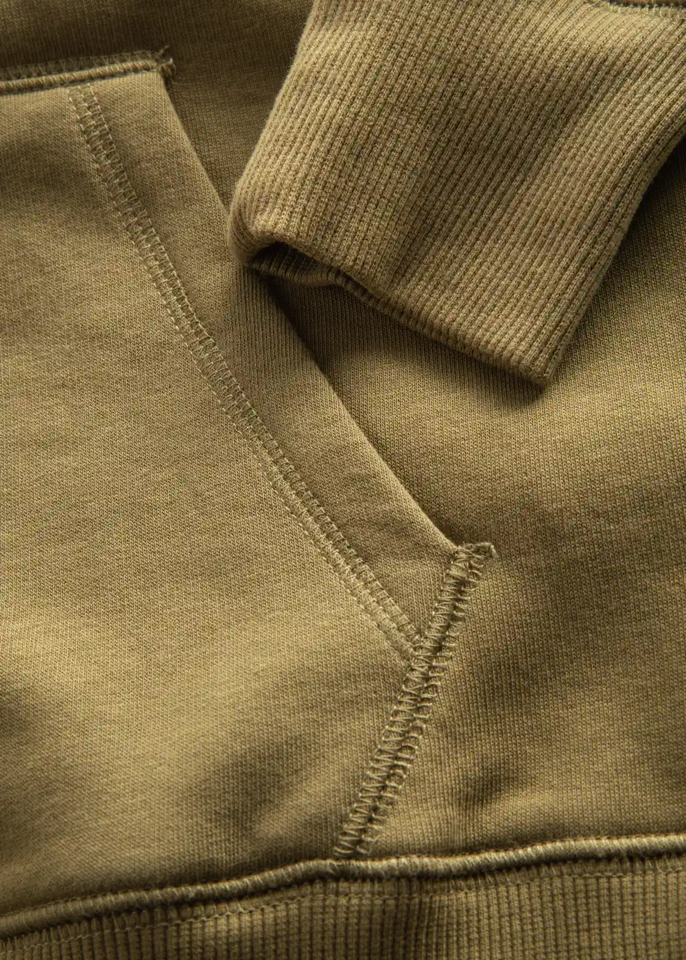 promodoro-1781-womens-hoody-sweater-olive-detail-8 Promodoro XO Hoody Sweater Women