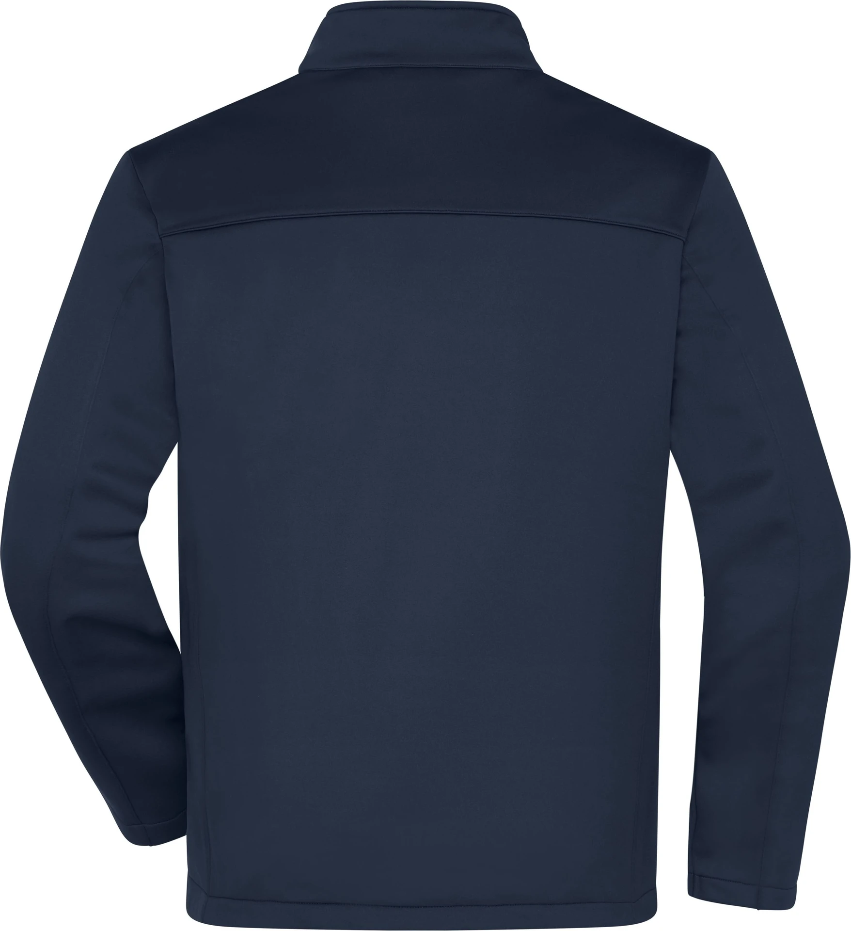 jn1172-mens-softshell-jacket-navy-back-5 James & Nicholson Men's Softshell Jacket