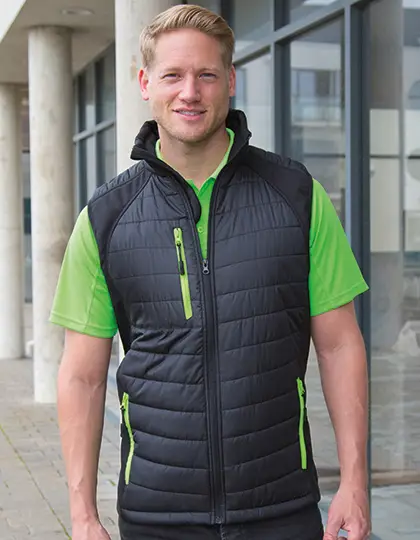 Result Black Compass Softshell Gilet