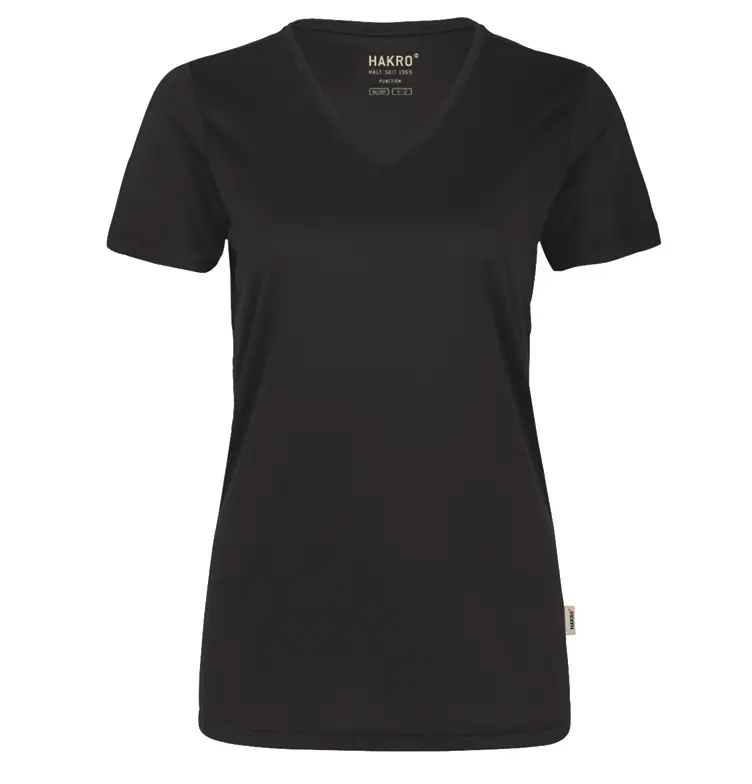 HAKRO Women-V-Shirt 187 Coolmax