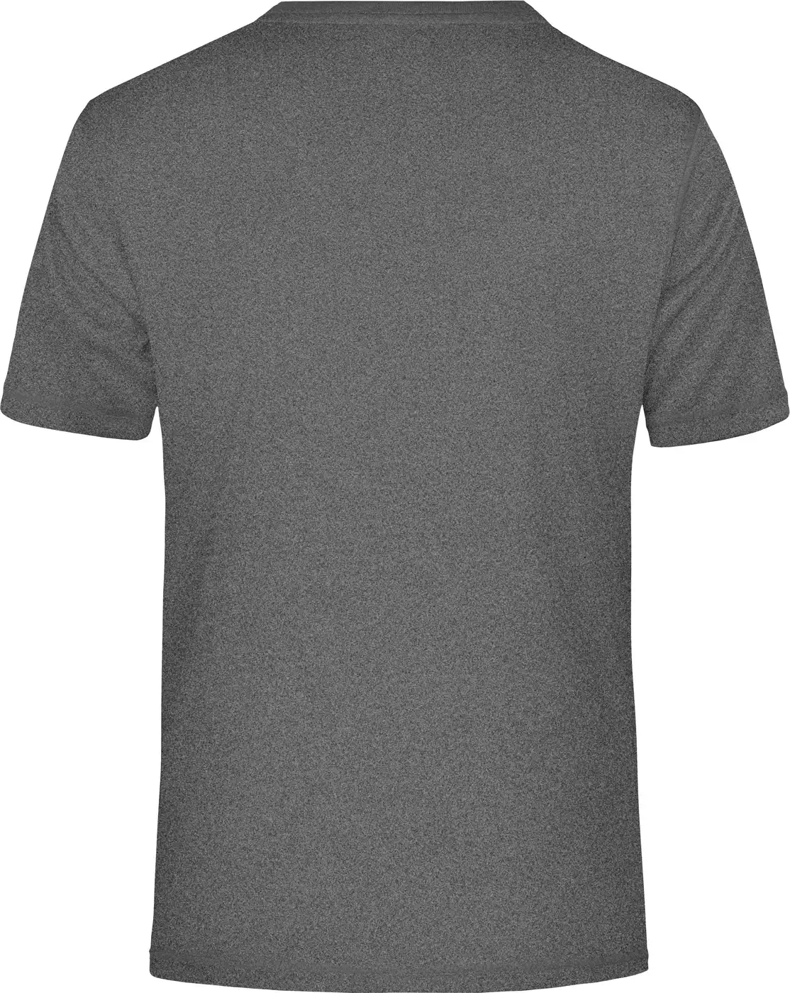 jn358-mens-active-t-shirt-darkmelange-back-5 James & Nicholson Men`s Active-T