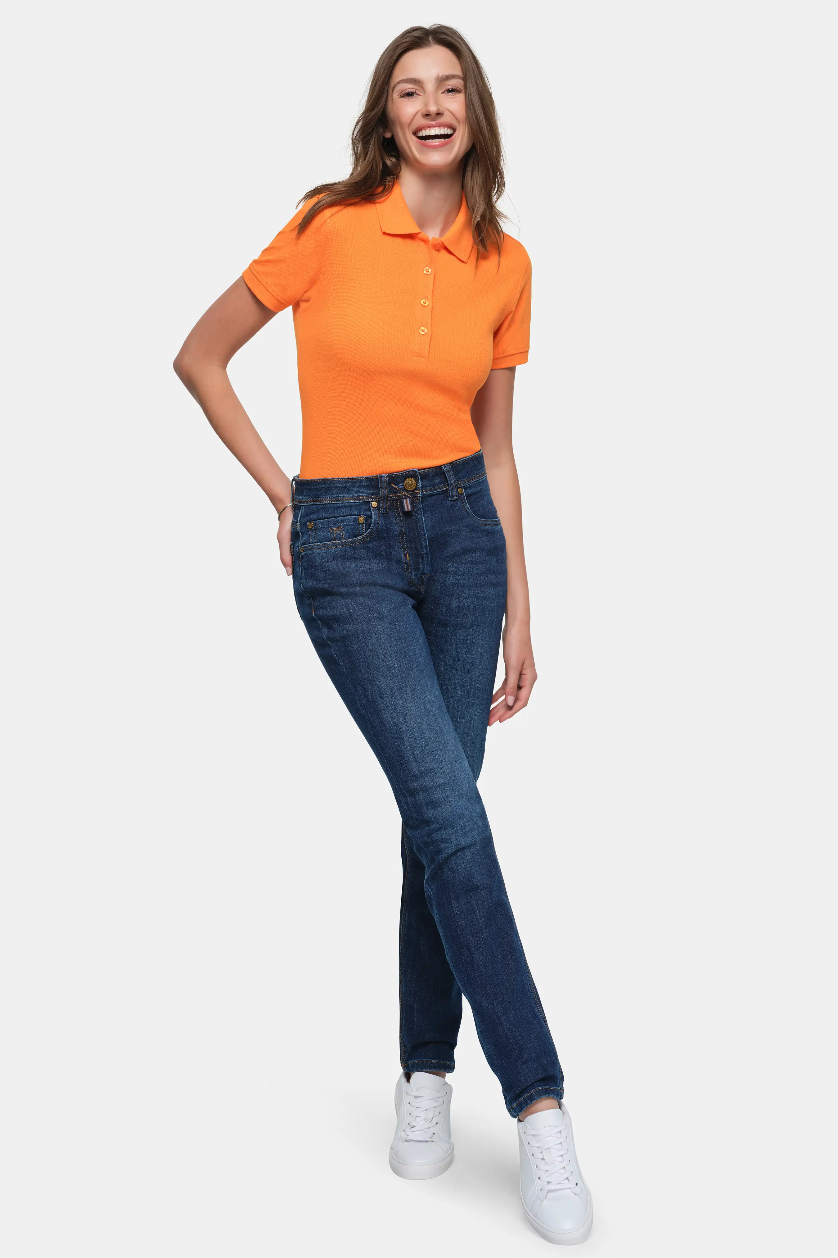 HAKRO Damen 5-Pocket-Jeanshose X-Stretch 730 ECO HAKRO Damen 5-Pocket-Jeanshose X-Stretch 730 ECO