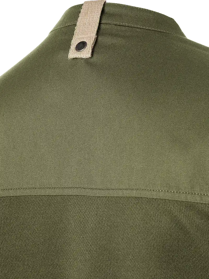 karlowsky-jf26-damenkochjacke-green-generation-mossgreen-detail-6 KARLOWSKY Damenkochjacke Green-Generation