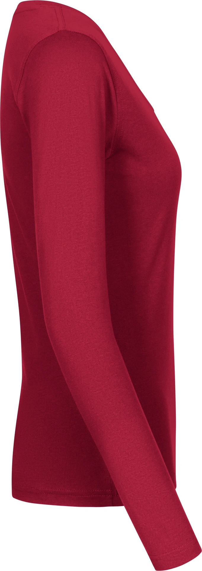 promodoro-4095-womens-t-shirt-long-sleeve-granat-side-5 Promodoro EXCD Women's T-Shirt Longsleeve