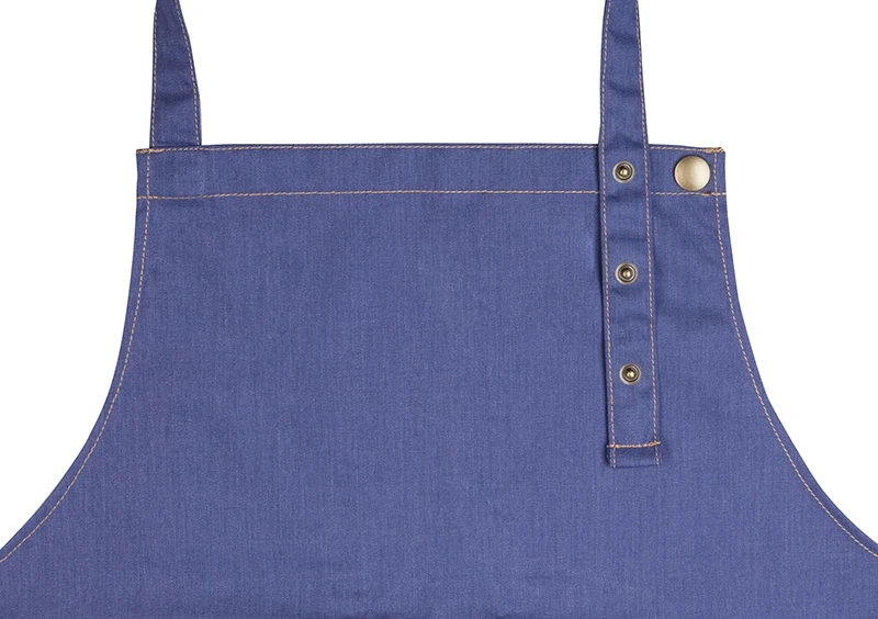KARLOWSKY Latzschürze Jeans-Style mit Tasche