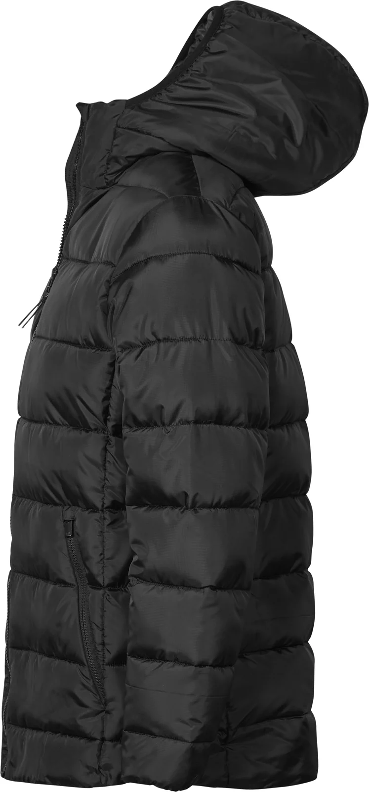 tee-jays-9647-womens-lite-hooded-jacket-black-left-2 Tee Jays Women's Lite Hooded Jacket