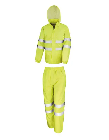 Result High Viz Waterproof Suit
