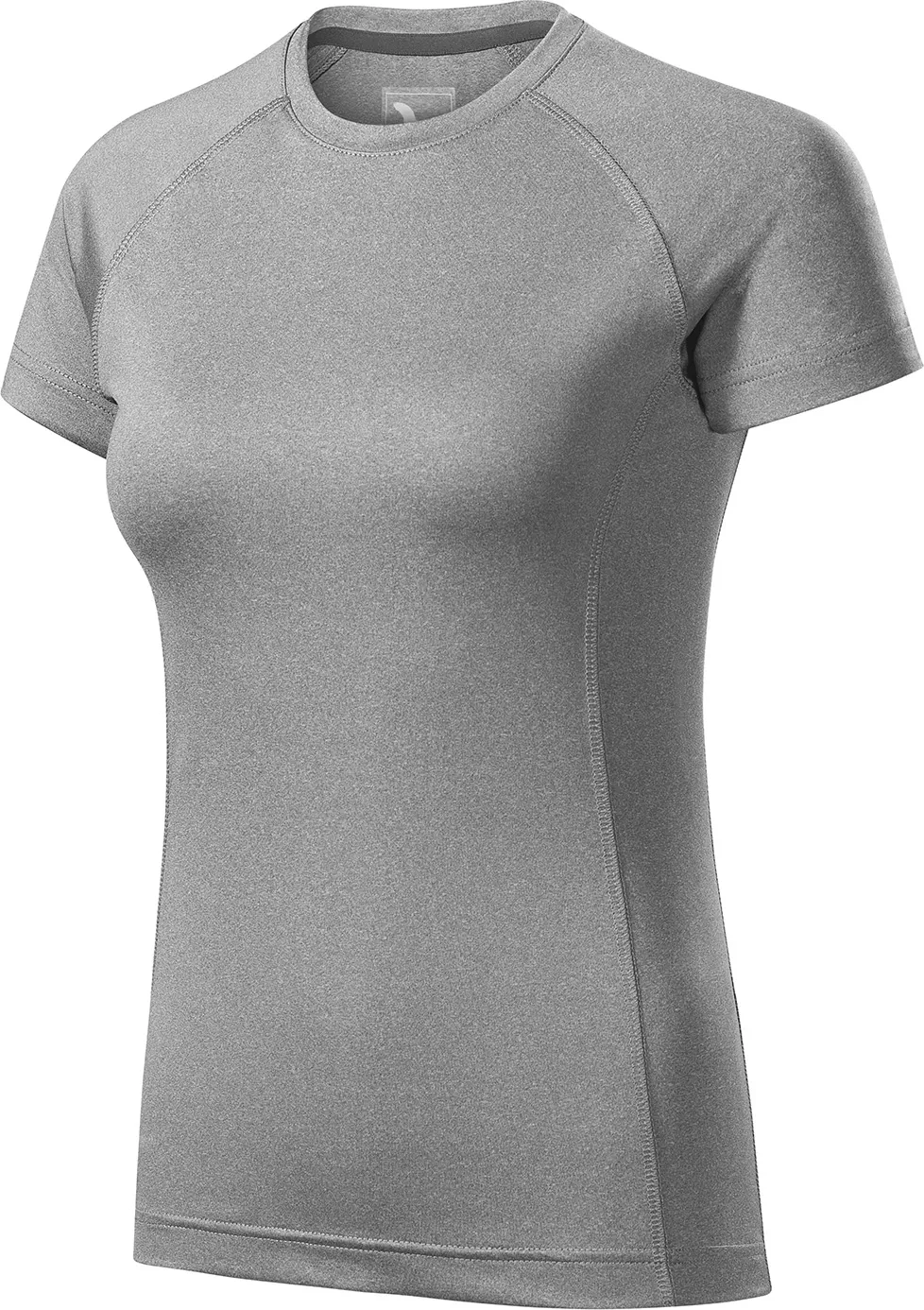 malfini-176-destiny-t-shirt-damen-dunkelgrau-meliert-left-3 MALFINI T-Shirt Damen Destiny 176