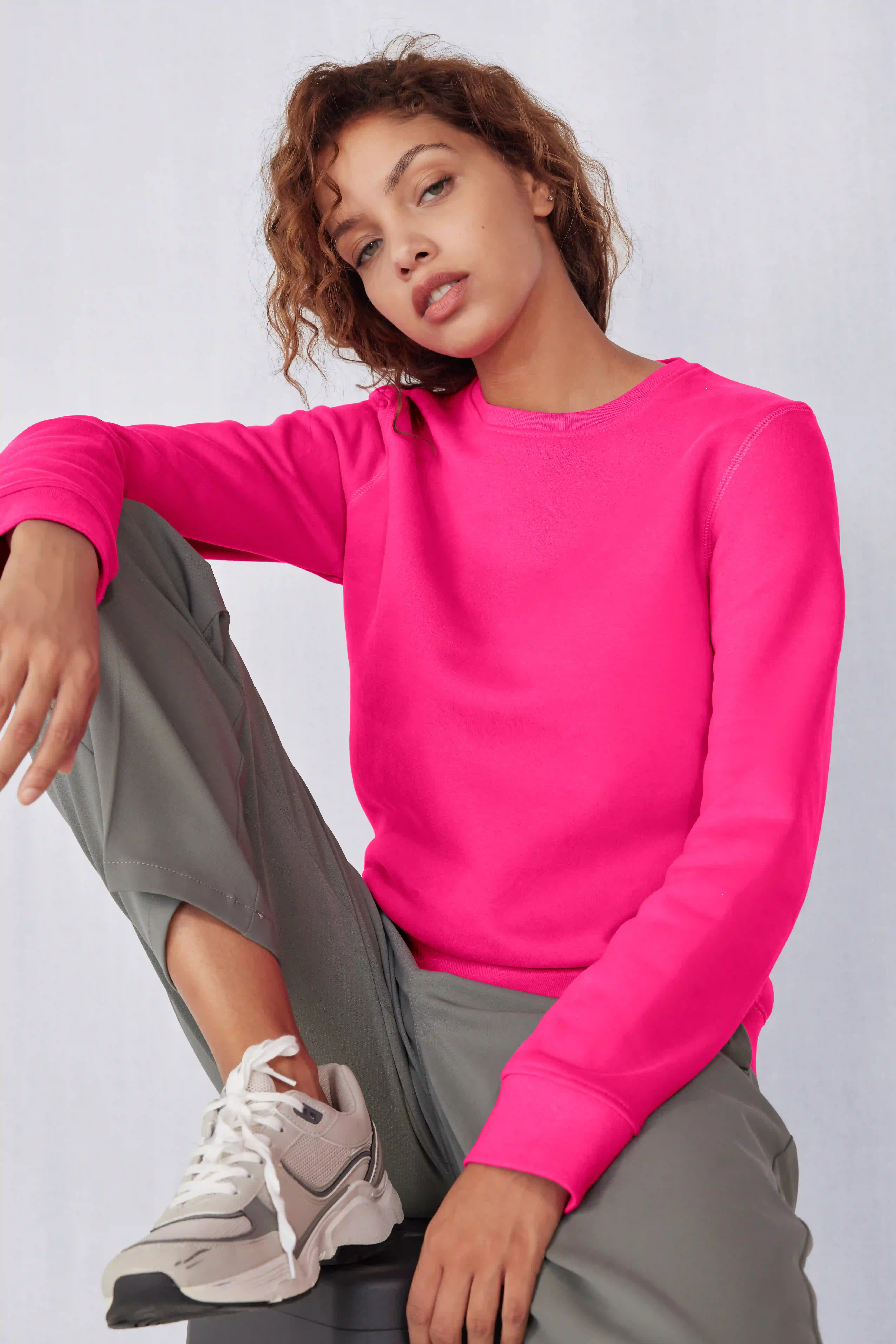 B&C Queen Crew Neck Sweat Women