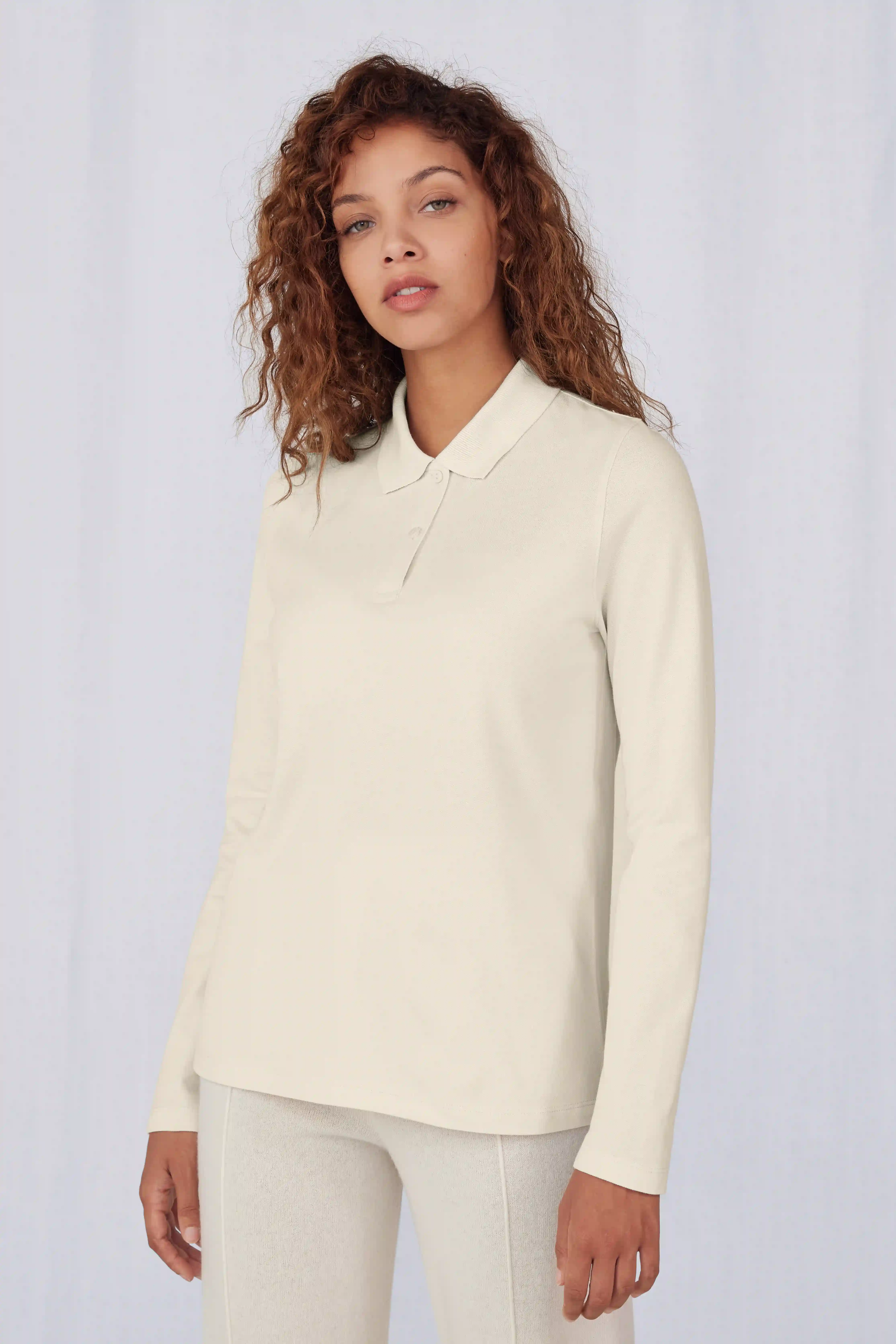 B&C My Polo 180 Long Sleeve Women