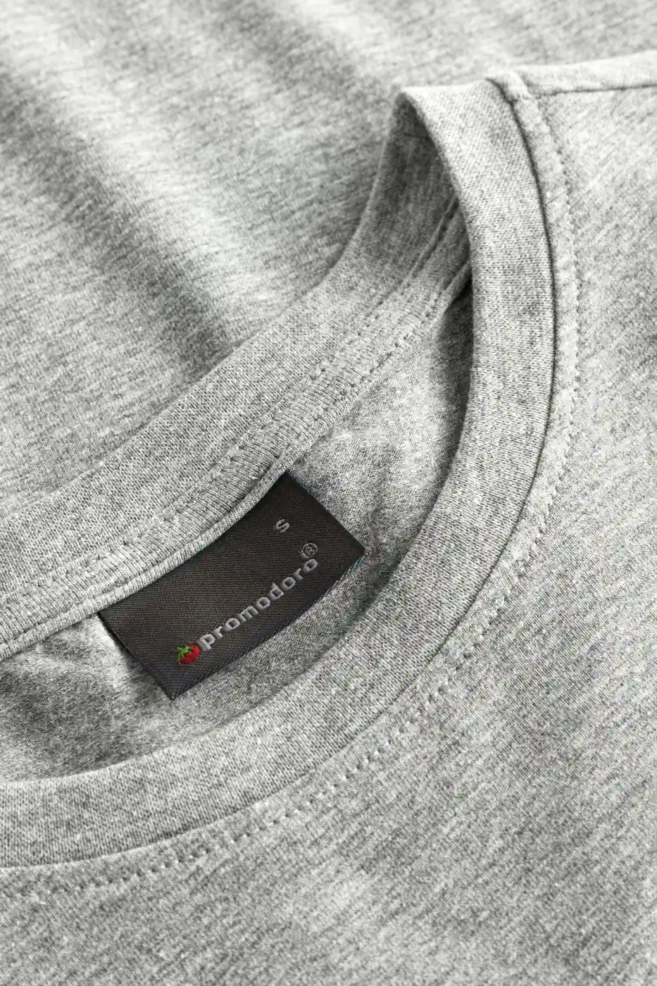 promodoro-3085-womens-slim-fit-t-shirt-sportsgrey-detail-7 Promodoro Women's Slim Fit-T