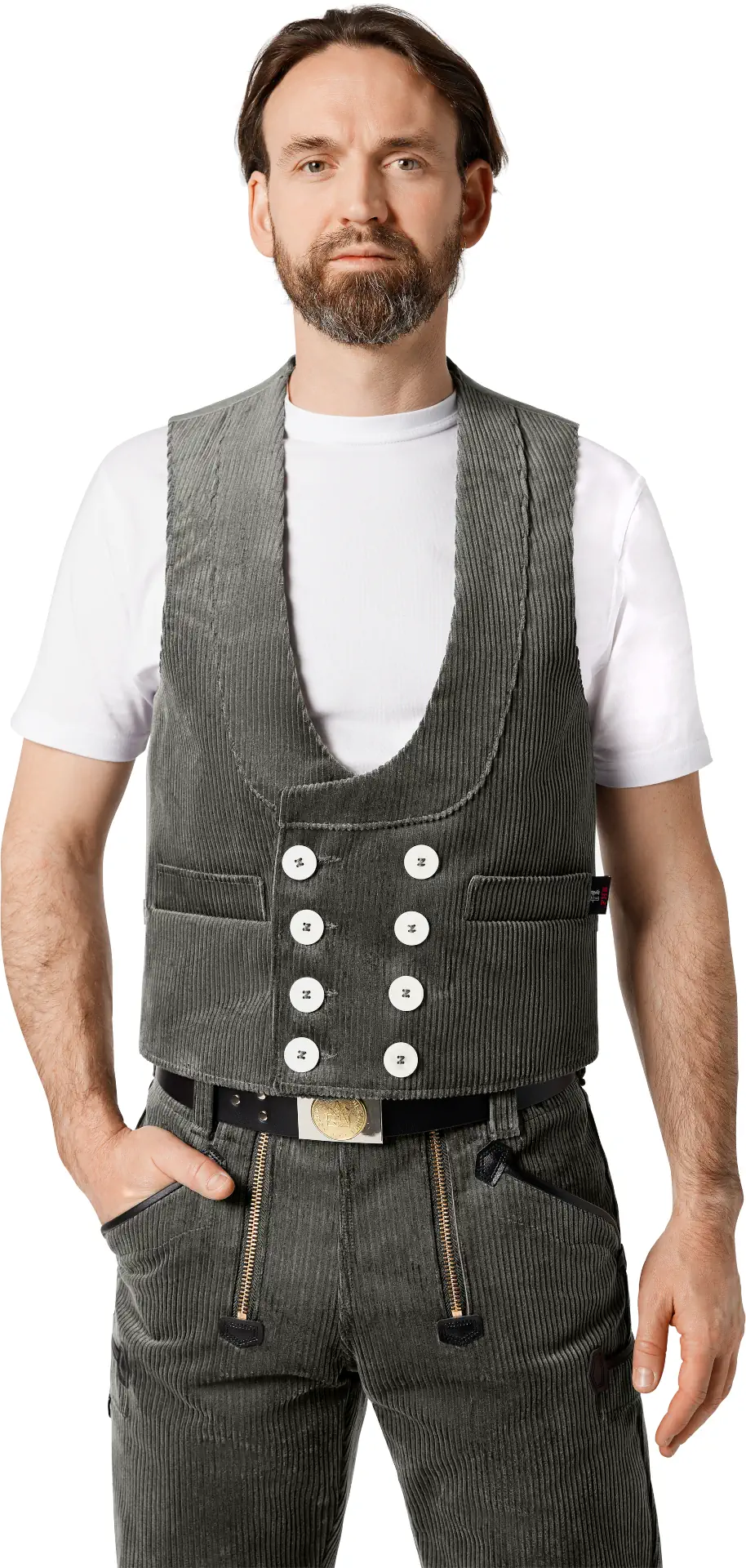 FHB Zunftweste HEINER Trenkercord