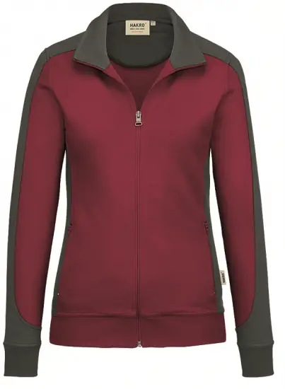 HAKRO Damen-Sweatjacke 277 Contrast Mikralinar® HAKRO Damen-Sweatjacke 277 Contrast Mikralinar®