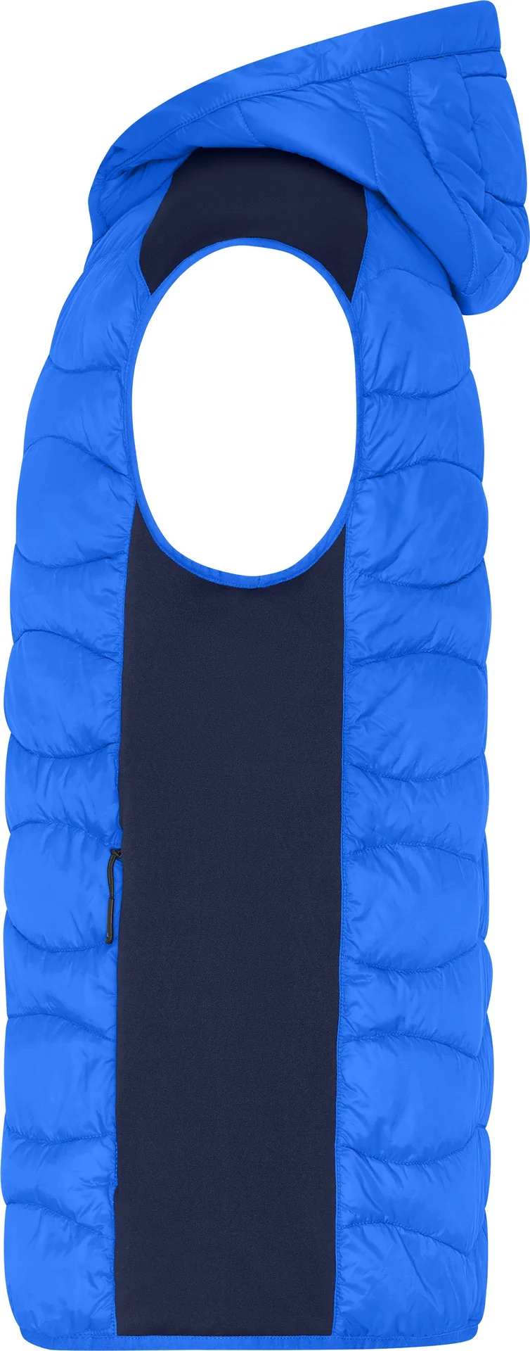 jn1328-mens-hybrid-vest-blue-navy-left-4 James & Nicholson Men´s Hybrid Vest (1328)