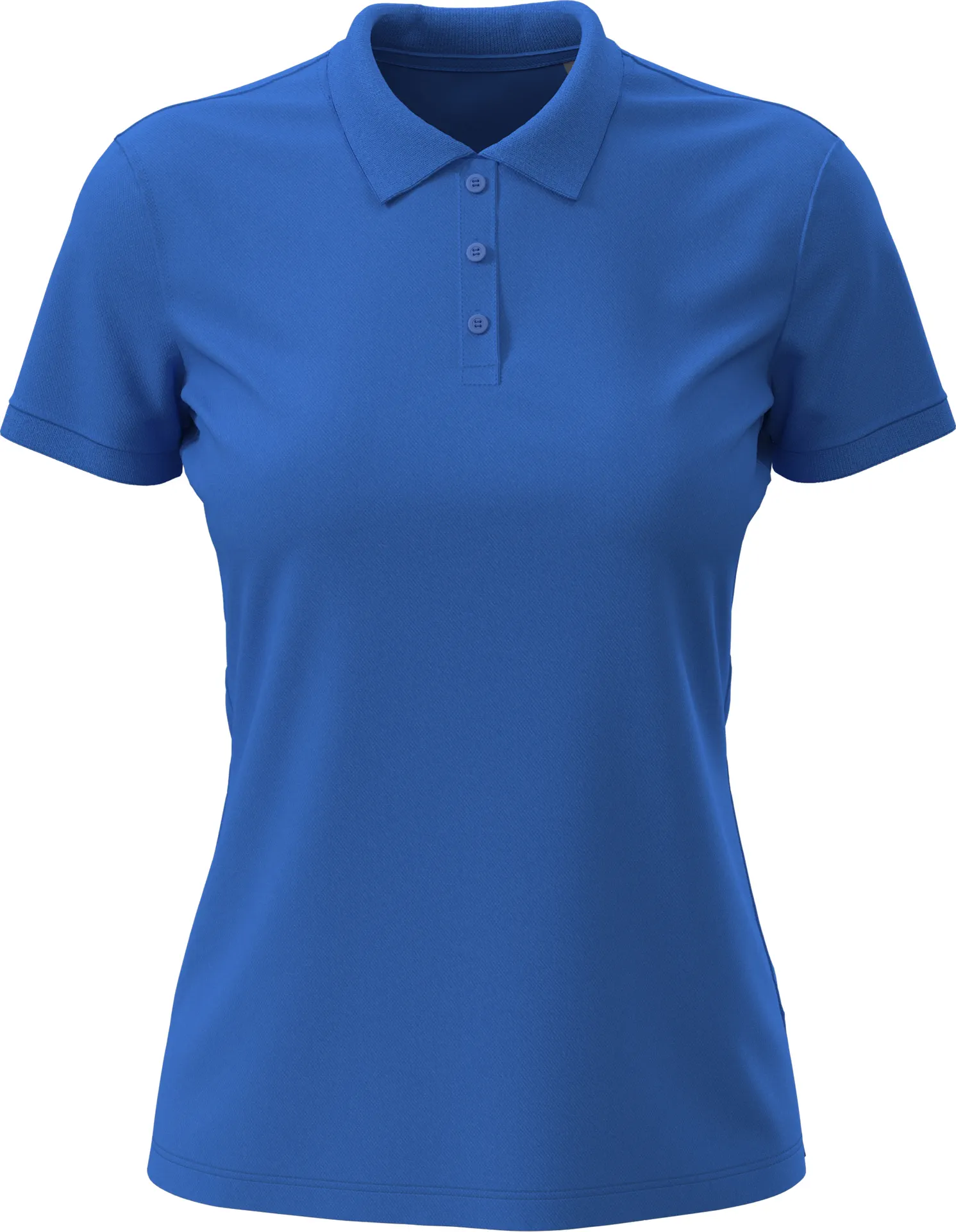 stedman-st9160-lux-poloshirt-women-brightroyal-front-4 Stedman Lux Polo Women