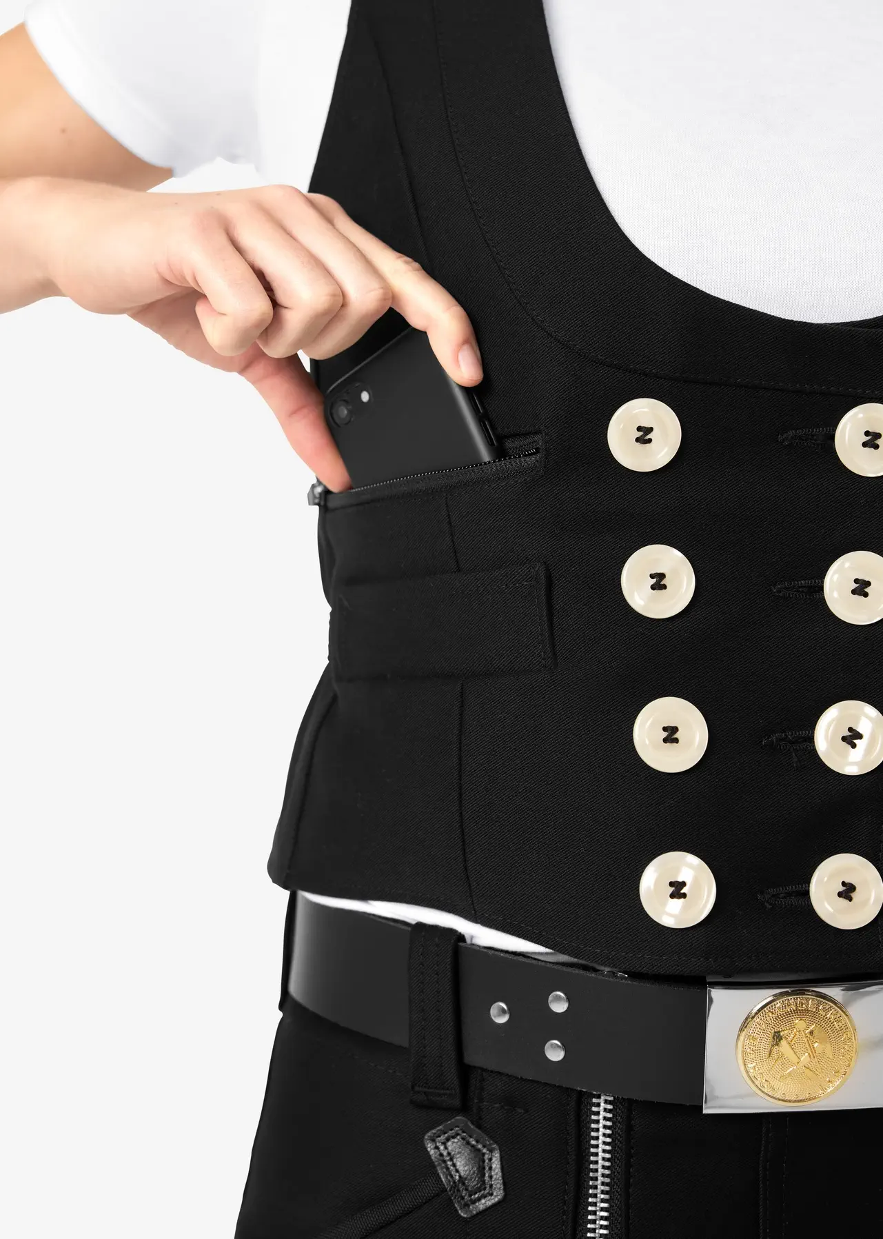 FHB Zunftweste KARLA Zwirn-Doppel-Pilot