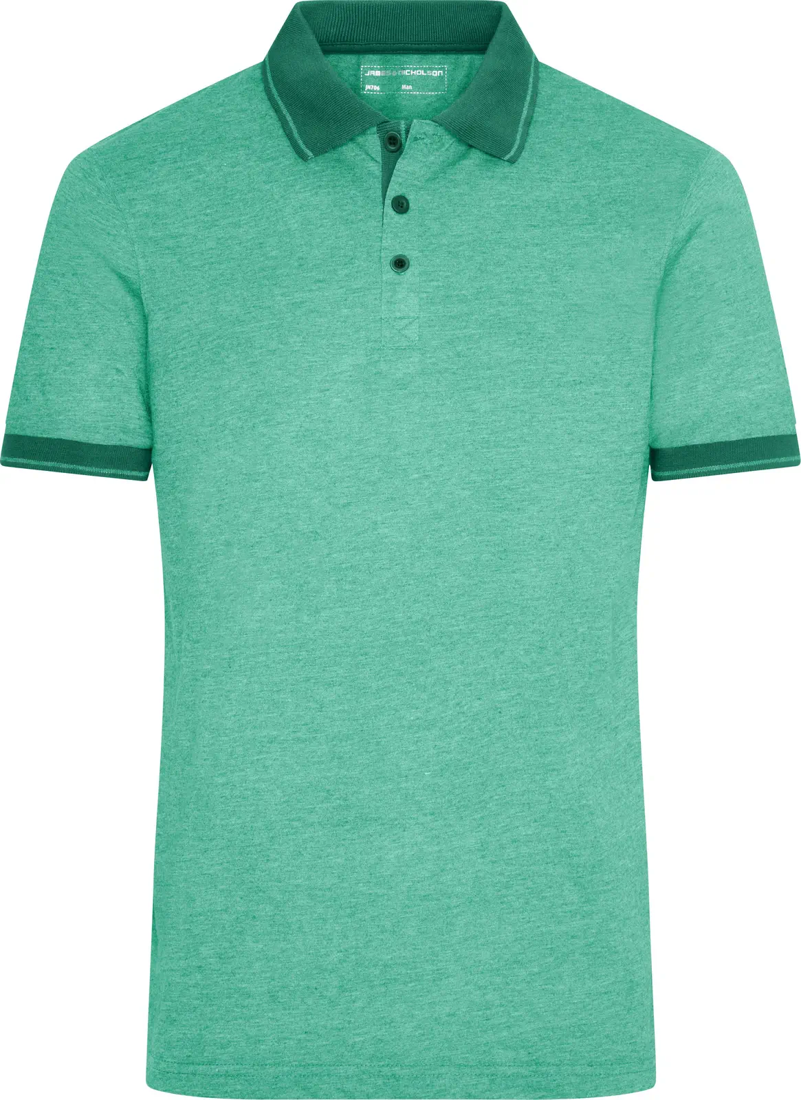 green melange/dark green