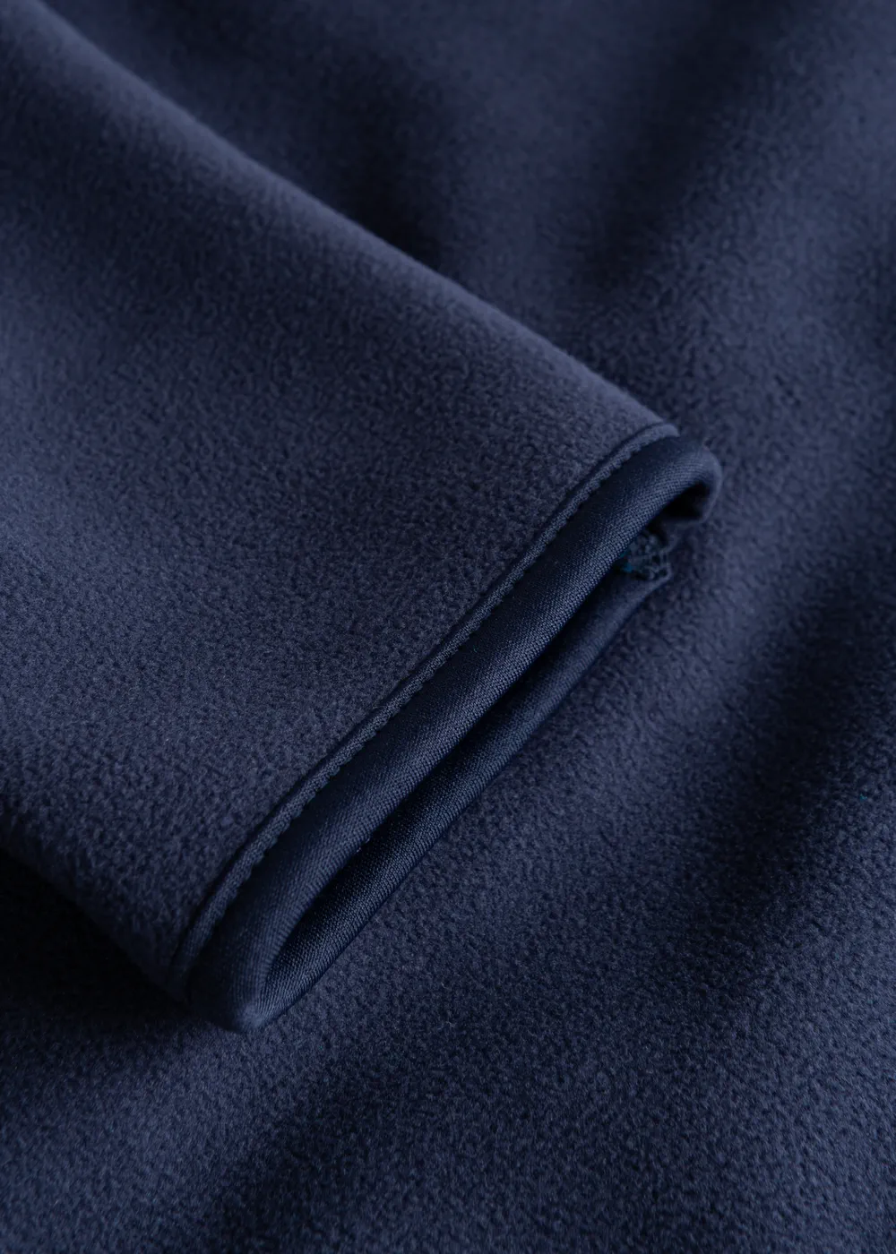 promodoro-7961-mens-double-fleece-jacket-navy-aqua-detail-8 Promodoro Men's Double Fleece Jacket