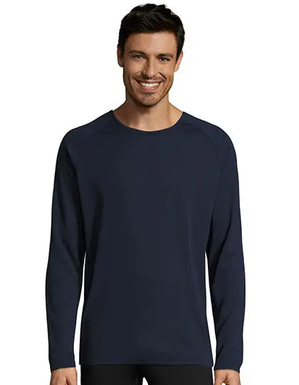 SOL'S Men's Long-Sleeve Sports T-Shirt Sporty