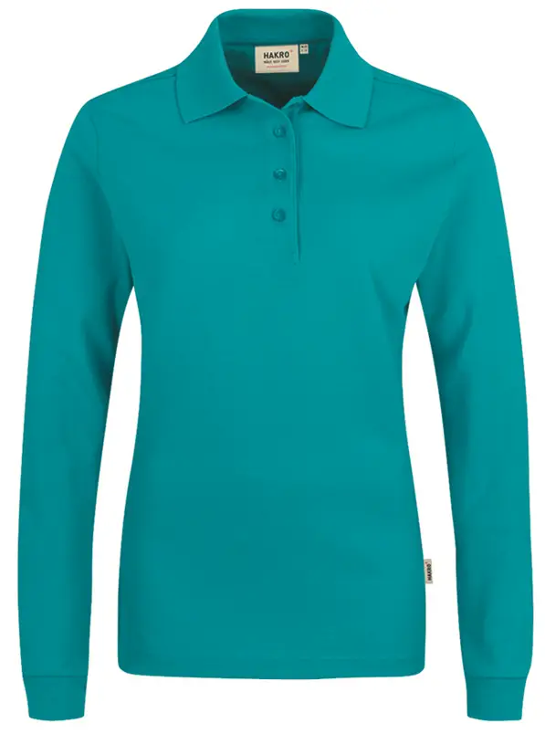 HAKRO Women-Longsleeve-Poloshirt 215 Mikralinar®