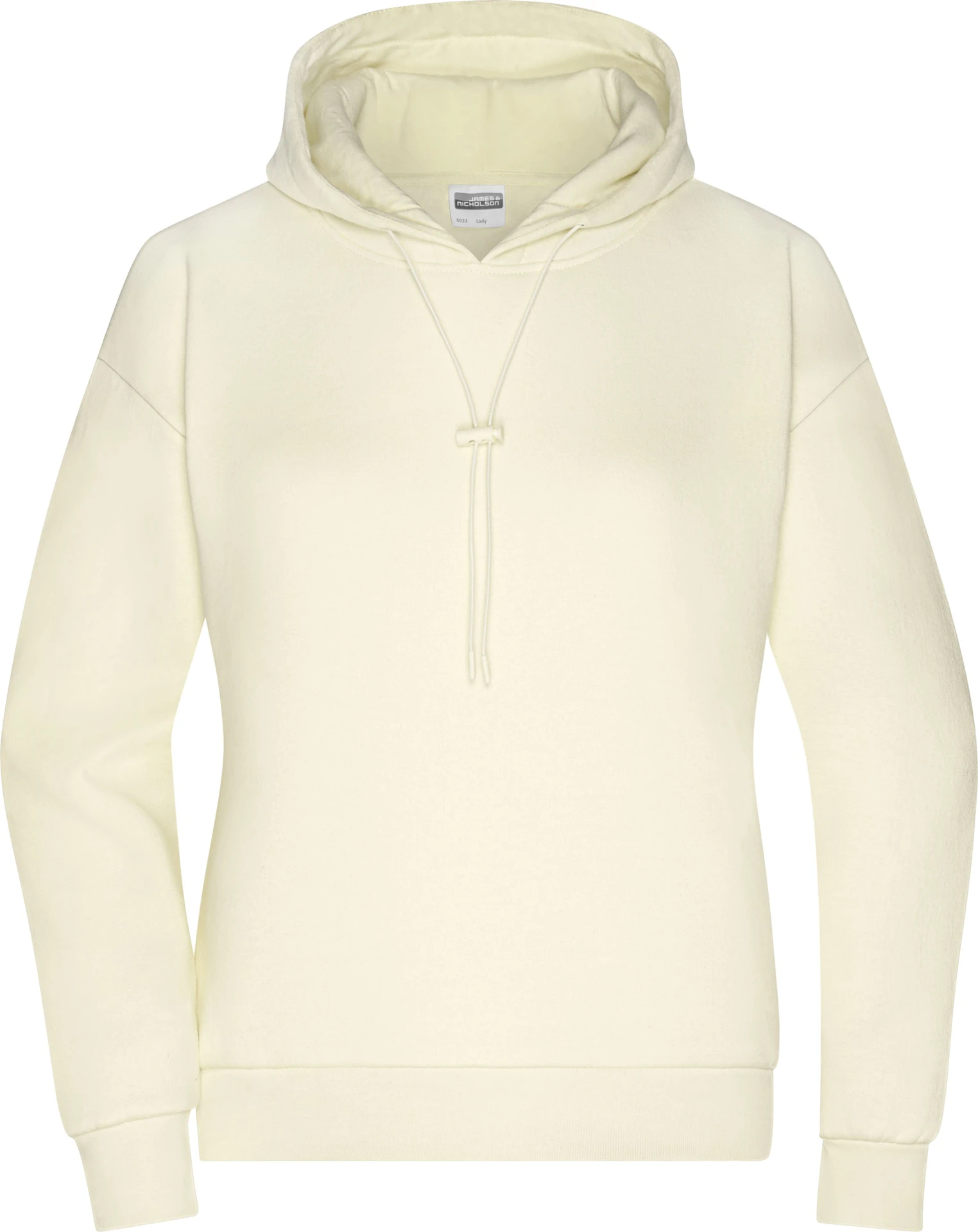 JN8033-ladies-lounge-hoody-vanilla-front-3 James & Nicholson Ladies Lounge Hoody
