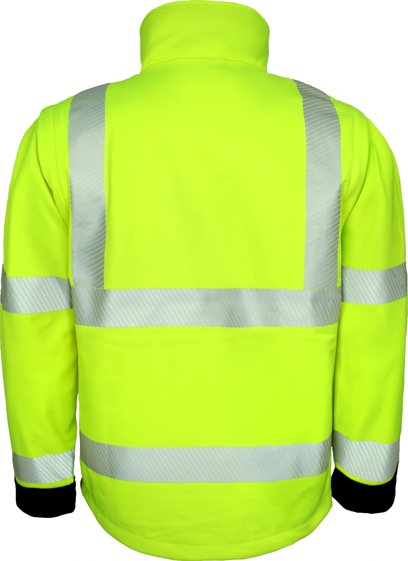 Lyngsøe FOX471 Atmungsaktive Hi-Vis Softshell Jacke