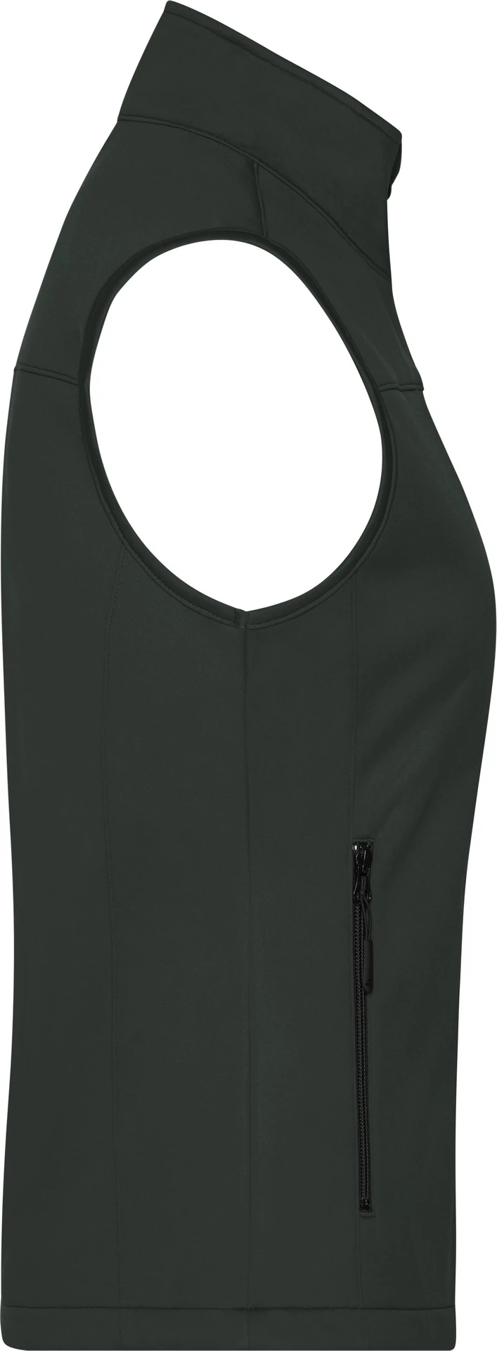 jn1169-ladies-softshell-vest-graphite-right-6 James & Nicholson Ladies Softshell Vest