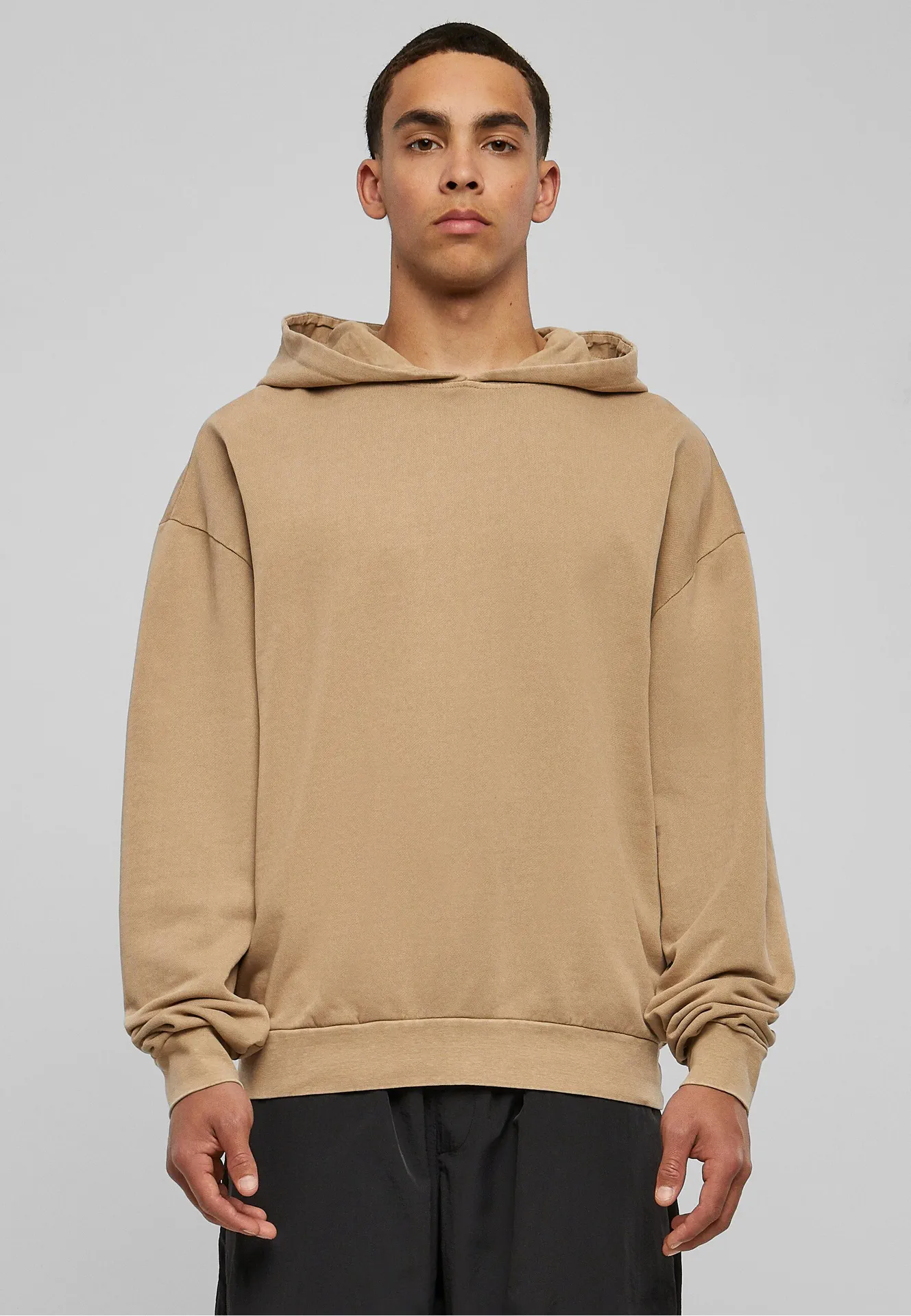 Build Your Brand Acid Washed Oversize Hoody