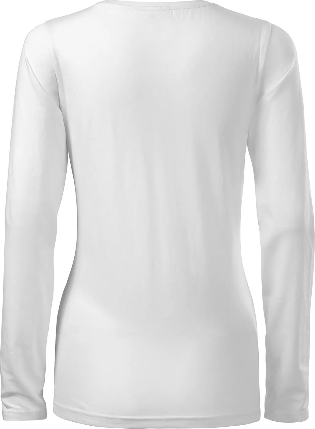 malfini-139-slim-t-shirt-damen-weiss-back-5 MALFINI T-Shirt Damen Slim 139