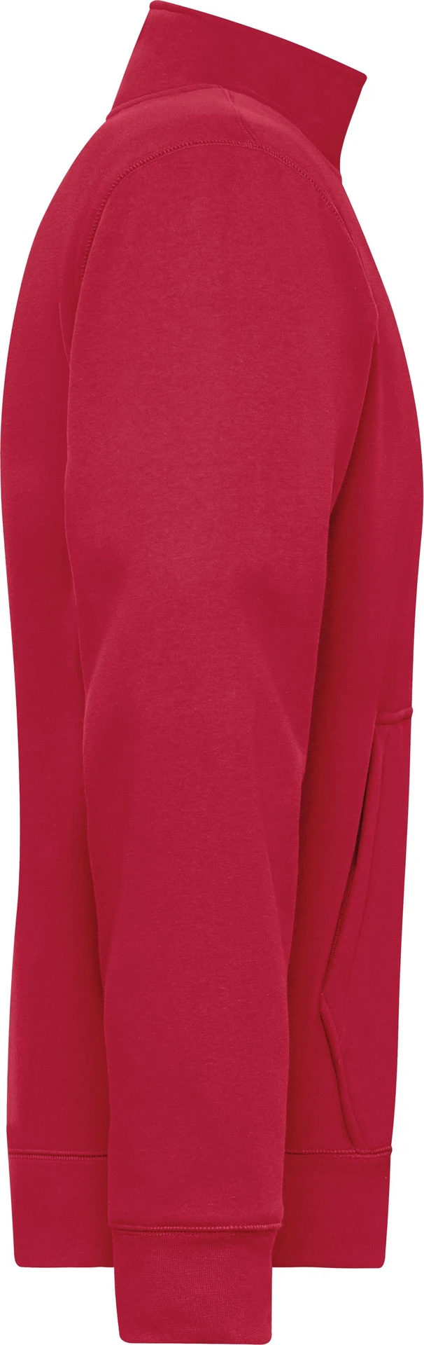 jn1810-mens-doubleface-work-jacket-red-right-6 James & Nicholson Men´s Doubleface Work Jacket -SOLID-