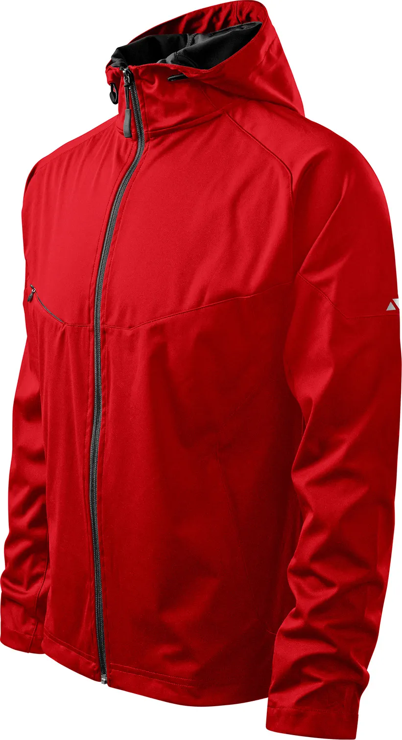 malfini-515-cool-softshelljacke-herren-rot-left-3 MALFINI Softshelljacke Cool 515