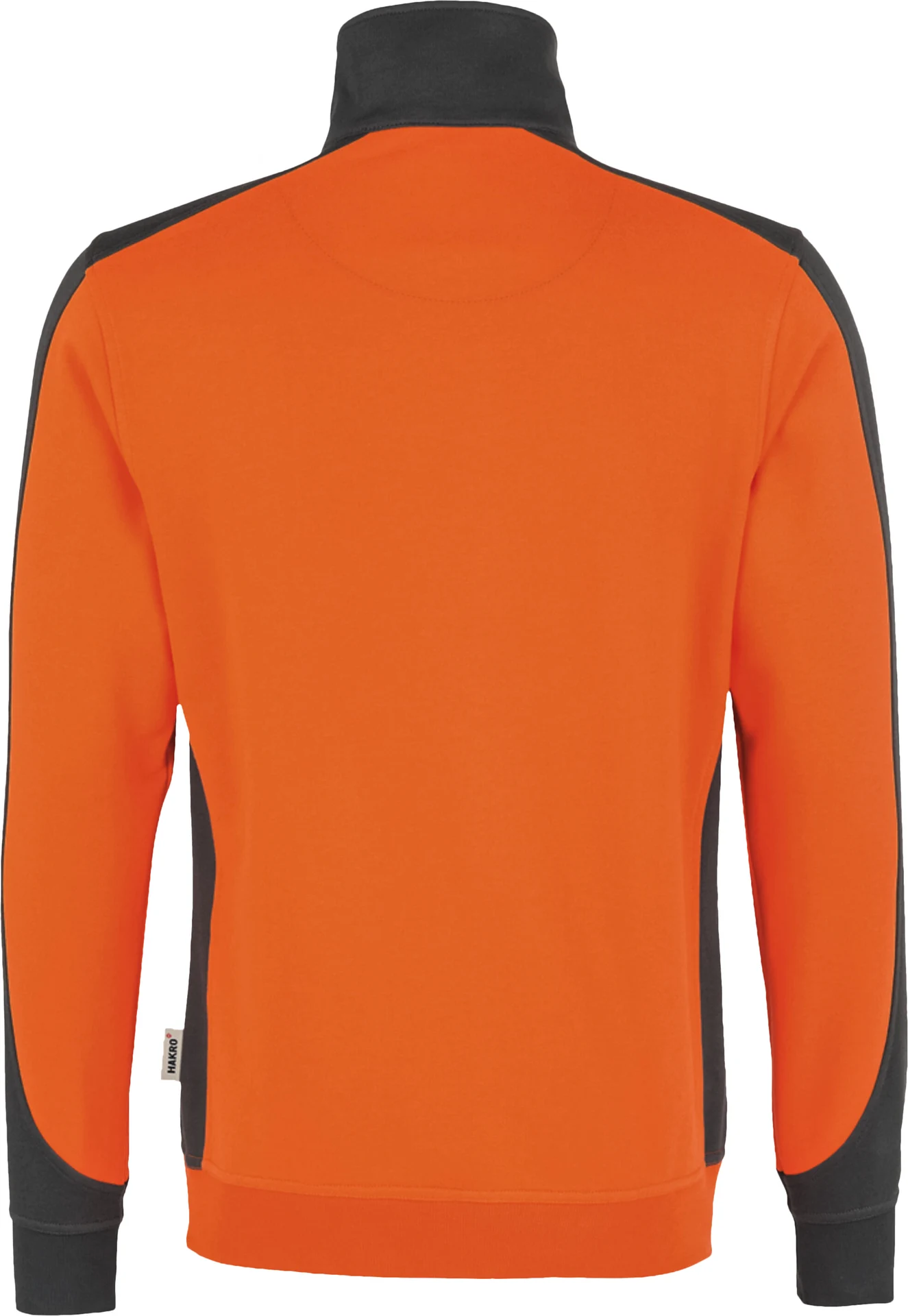 HAKRO Zip-Sweatshirt 476 Contrast Mikralinar®