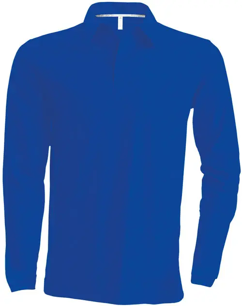 Kariban Herren Piqué Polo langarm