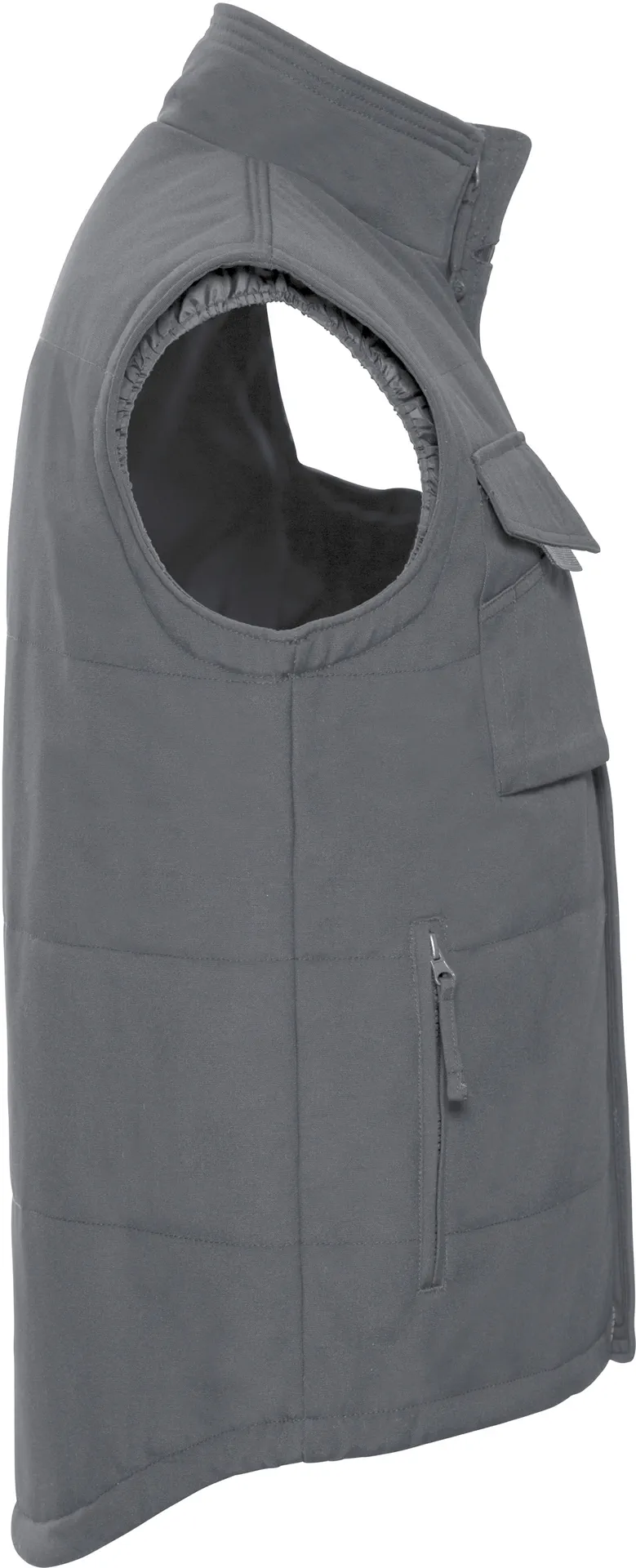 russell-r014m-adults-heavy-duty-gilet-convoygrey-side-3 Russell Heavy Duty Workwear Gilet