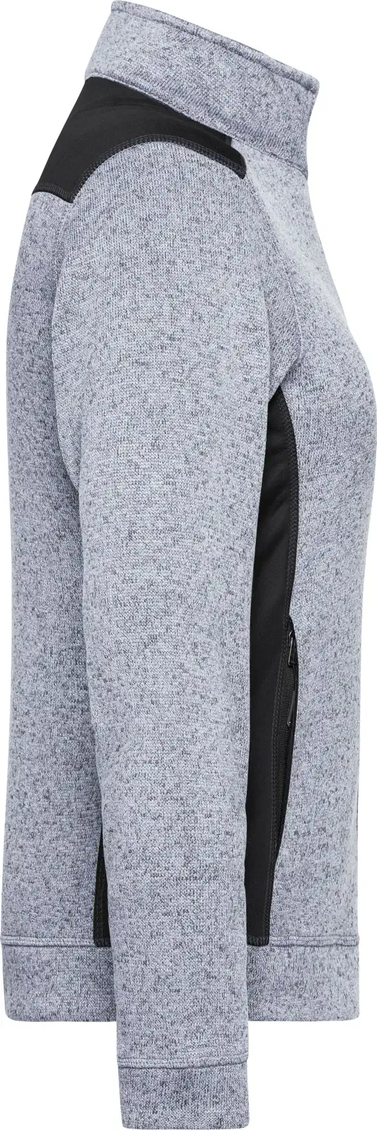 James & Nicholson Ladies Knitted Workwear Fleece Jacket -STRONG-