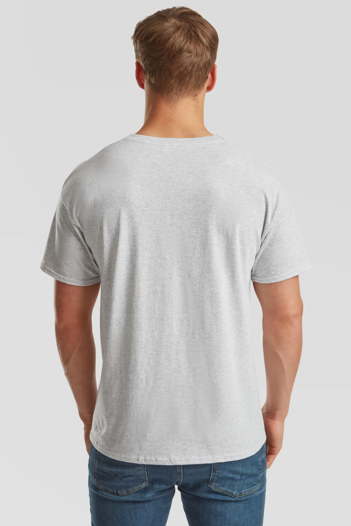 fruit-of-the-loom-61-082-0-original-t-shirt-heathergrey-model-2 F.O.L. Original T