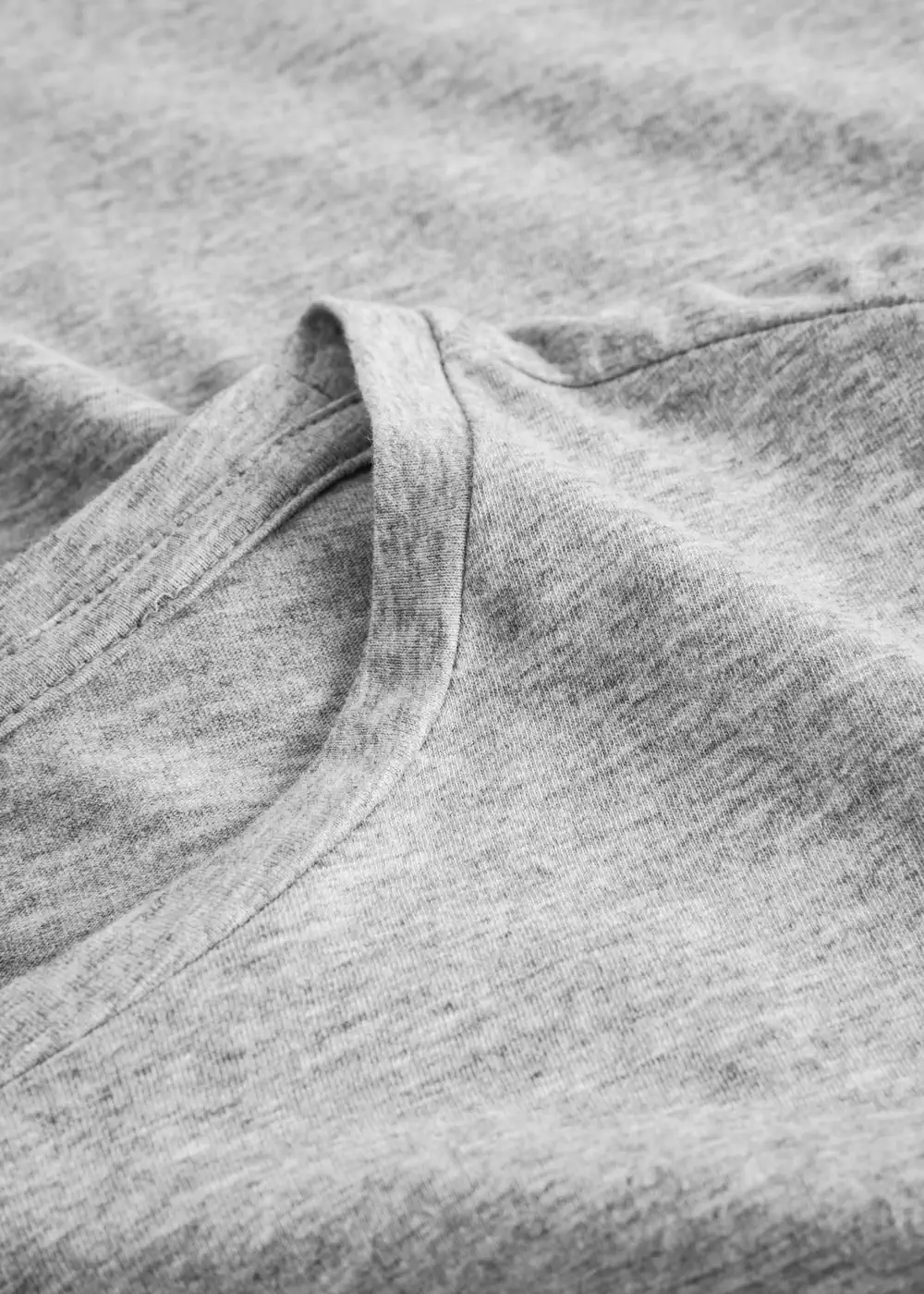 promodoro-1465-mens-roundneck-t-shirt-long-sleeve-heathergrey-detail-7 Promodoro X.O Men´s Roundneck T-Shirt Long Sleeve
