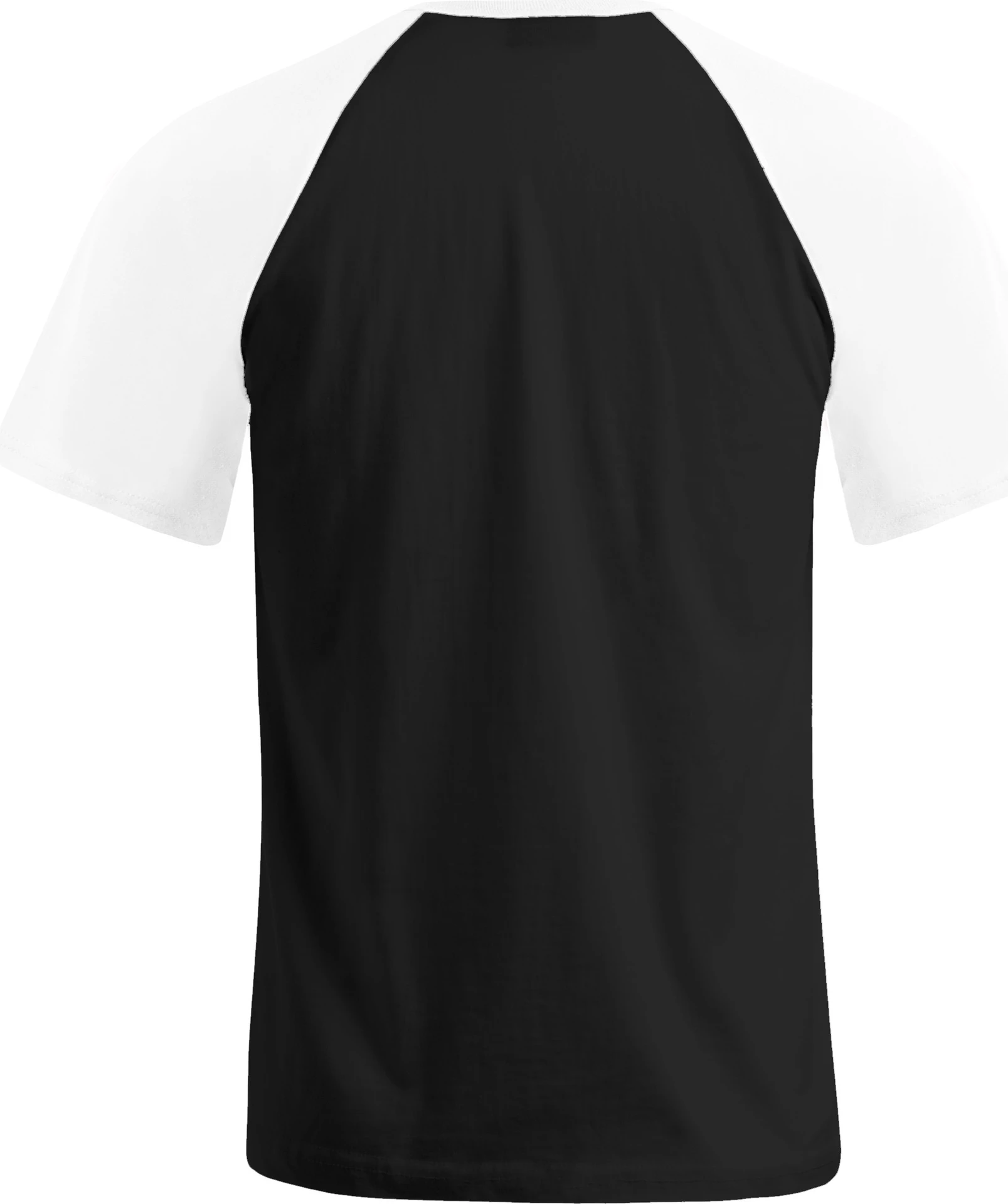 promodoro-1060-mens-raglan-t-shirt-black-white-back-6 Promodoro Men's Raglan-T
