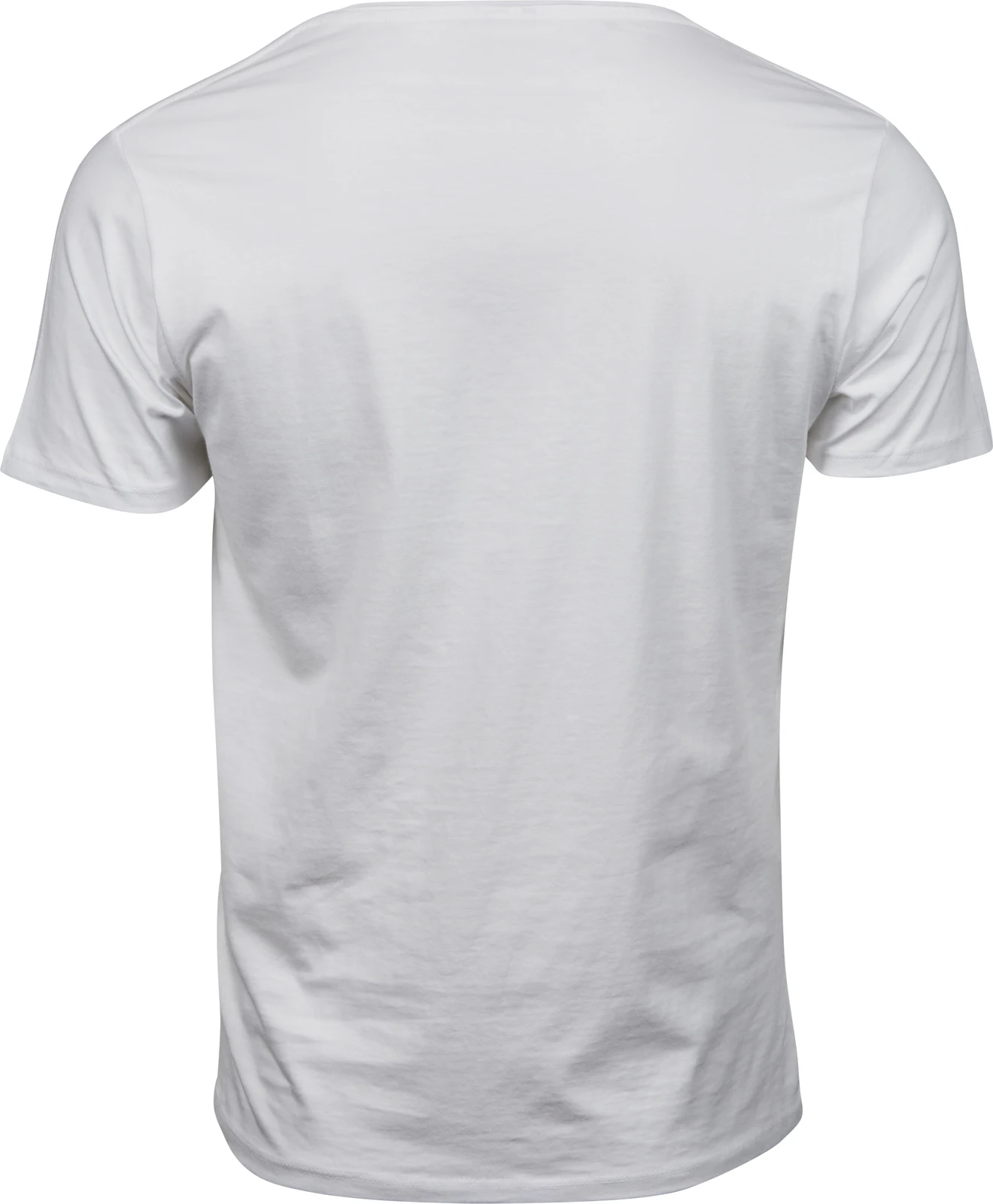 tee-jays-5060-mens-raw-edge-t-shirt-white-back-3 Tee Jays Men's Raw Edge Tee
