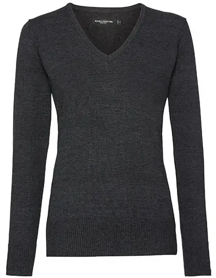 Russell Ladies V-Neck Knitted Pullover Russell Ladies V-Neck Knitted Pullover