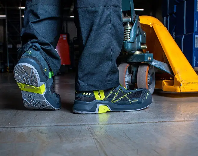 HAIX CONNEXIS Safety T Ws S1 low grey-citrus HAIX CONNEXIS Safety T Ws S1 low grey-citrus