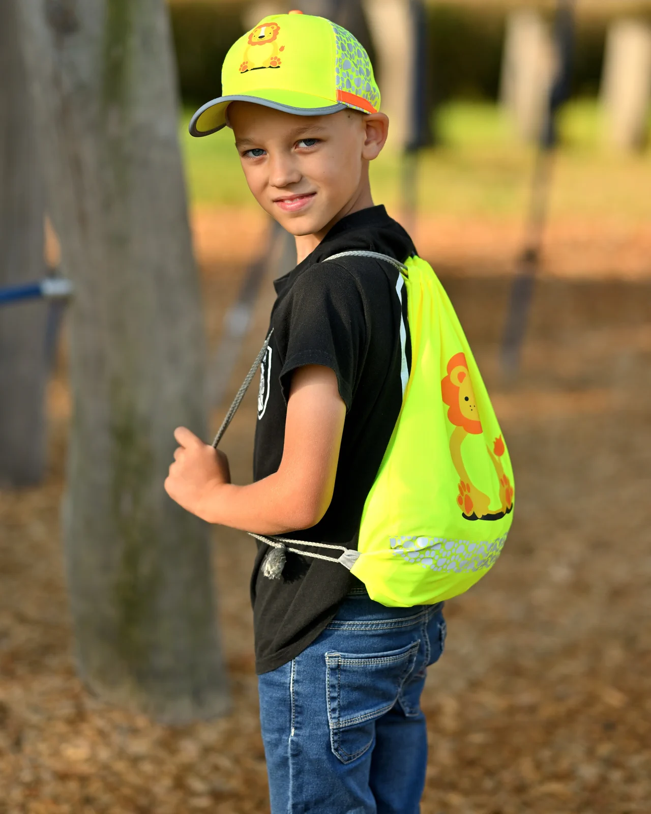 Korntex Kinder Turnbeutel Funtastic Wildlife